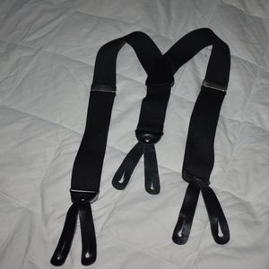 Hockey Suspenders, Black - Like New!
