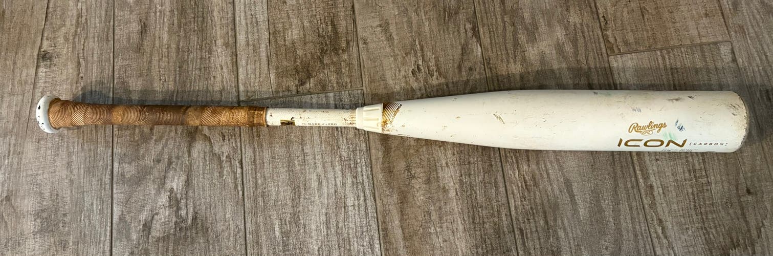 2024 Rawlings Icon Composite USSSA Certified Bat (-5) 26 oz 31" (Used)
