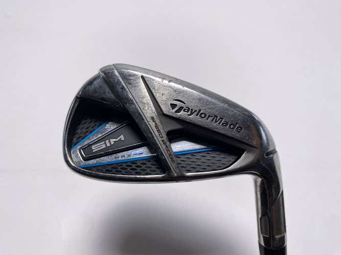TaylorMade SIM MAX Single 8 Iron KBS Max 85g Regular Steel Mens RH