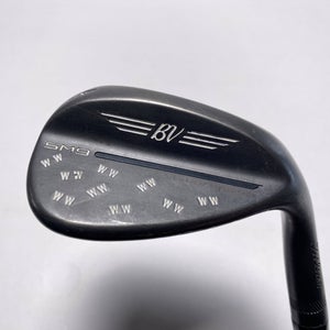 Titleist Vokey SM9 Jet Black Sand Wedge SW 54* 12 Bounce D-Grind Wedge Mens RH
