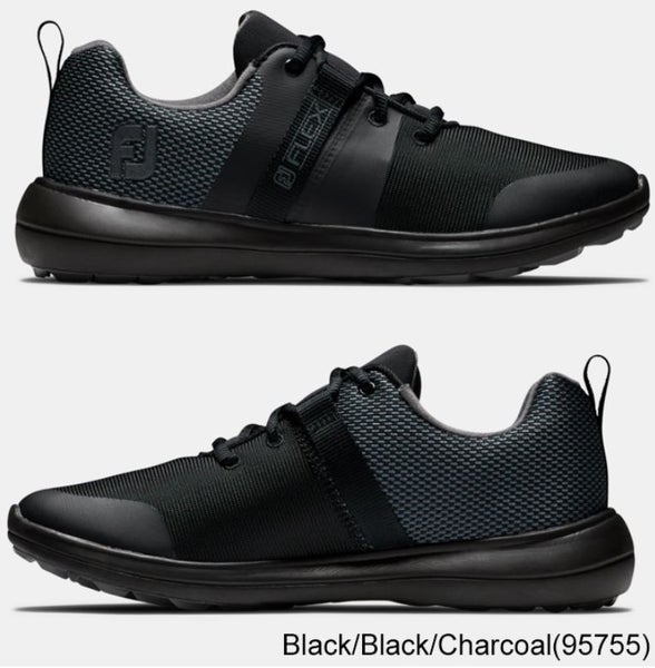 NEW FootJoy Womens FJ Flex Spikeless Golf Shoes 95755 Size 5.5 - Color: Black