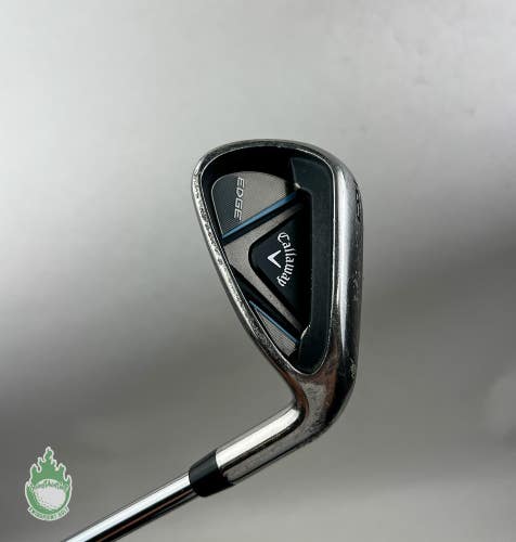 Used Right Handed Callaway Edge 9 Iron Regular Flex Steel Golf Club