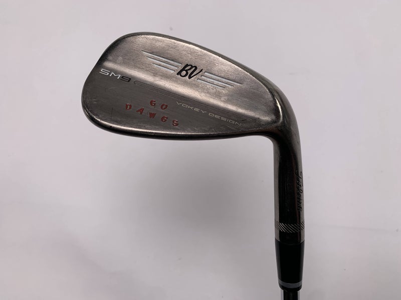 Titleist Vokey SM9 Brushed Steel Gap Wedge GW 50* 8 F-Grind WedgeWorks Mens RH