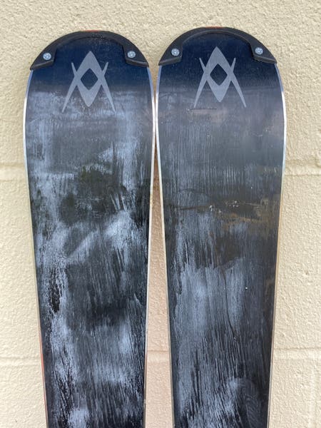 Used Men's Volkl AC Unlimited 163 cm Skis With Bindings