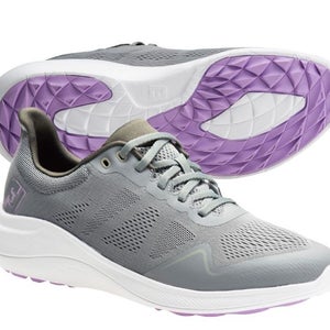 NEW FootJoy Womens FJ Flex Spikeless Golf Shoes 95766 Size 9 - Color: Gray
