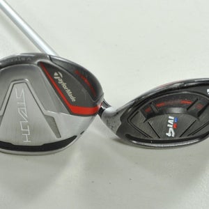 TaylorMade Stealth Ladies 3-16.5* Fairway Wood and M4 4-22* Hybrid Set # 204179