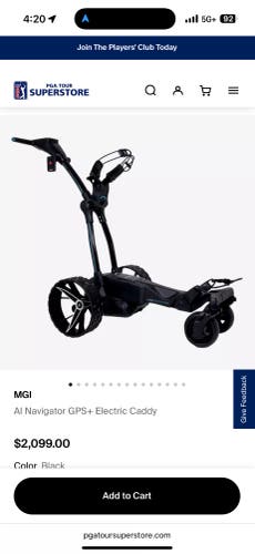 Electric Push Cart (New)