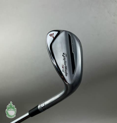 Tour Issue TaylorMade Milled Grind 2 TW 56*-12 S400 Stiff Flex Steel Golf Club