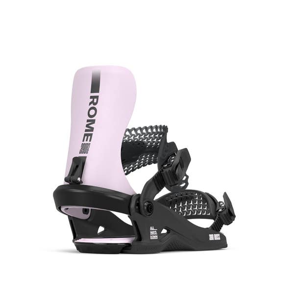 rome 390 snowboard bindings Boss HW 2026 these bindings offer an exceptional mix of support and freedom Rome 390 Boss Violet 2024