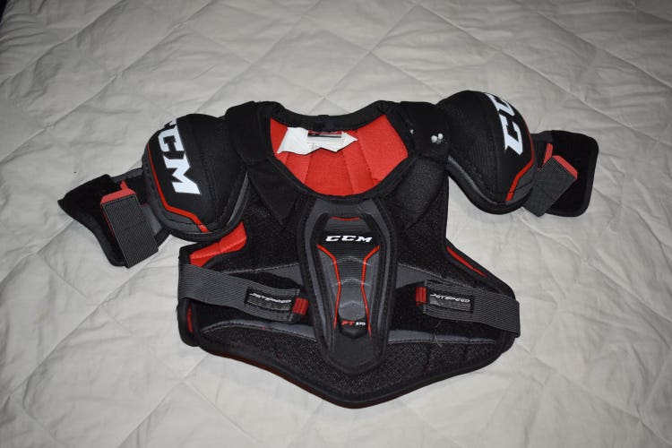 CCM Jetspeed FT 370 Hockey Shoulder Pads, Junior Medium - Good Condition!