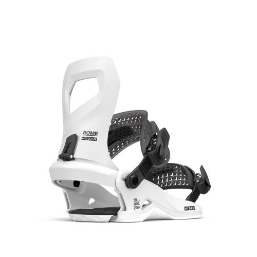 Rome Hydra HW Snowboard Bindings Small Womens US 6.5-8.5 White New 2026