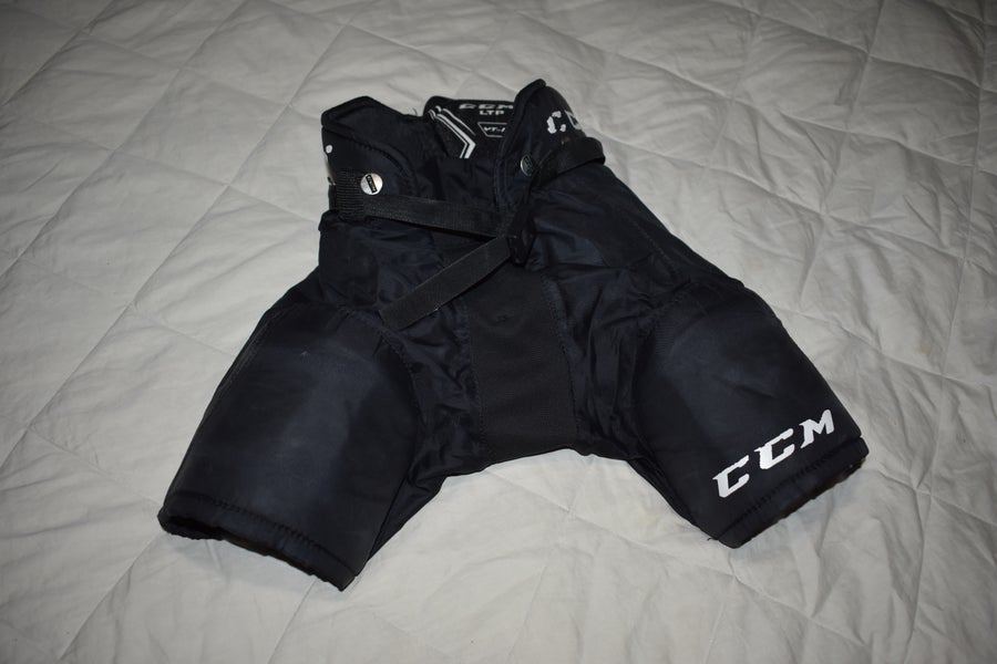 CCM LTP Hockey Pants, Black, Youth Medium