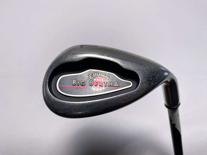 Callaway Big Bertha 2004 Lob Wedge LW 60* RCH 75i Regular Graphite Mens RH
