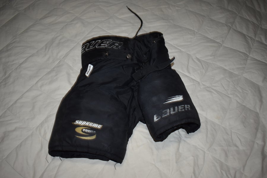 Bauer Supreme 1000jr Power Hockey Pants, Black, Junior Small