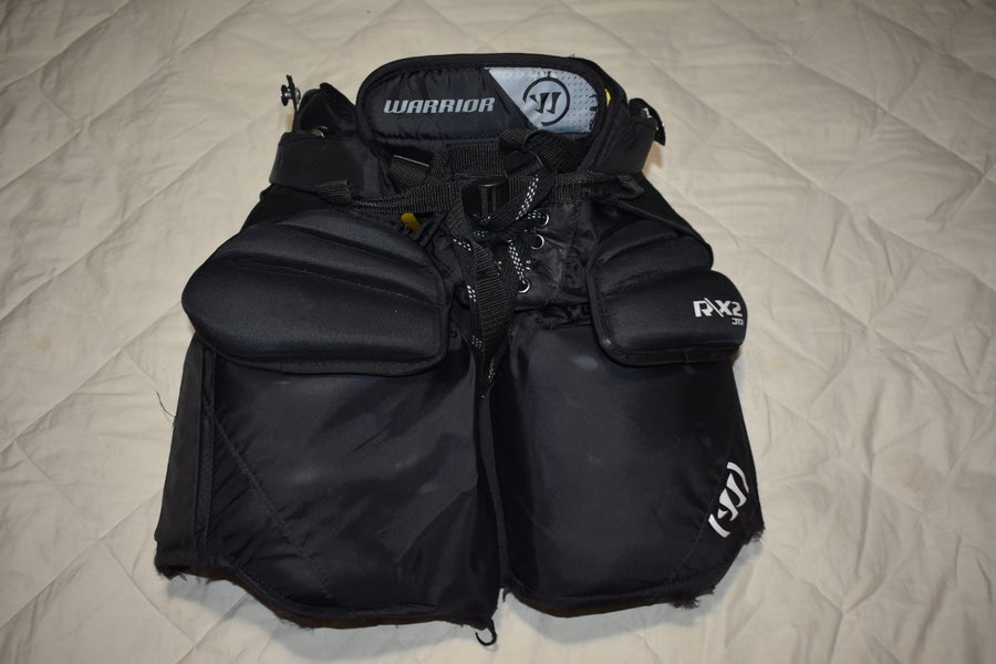 Warrior Ritual X2jr Hockey Goalie Pants, Black, Junior L/XL - Good Condition!