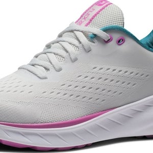FootJoy Womens Flex XP Spikeless Golf Shoes Style 95720  Grey/Purple Size 7 NEW