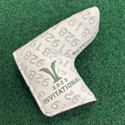 Bettinardi Blade Putter Head Cover Limited Edition Rare 2023 The Invite Green