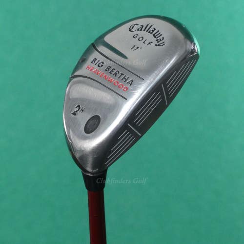Callaway Big Bertha Heavenwood 17 Hybrid 2H Iron RCH 75w Graphite Regular w/ HC