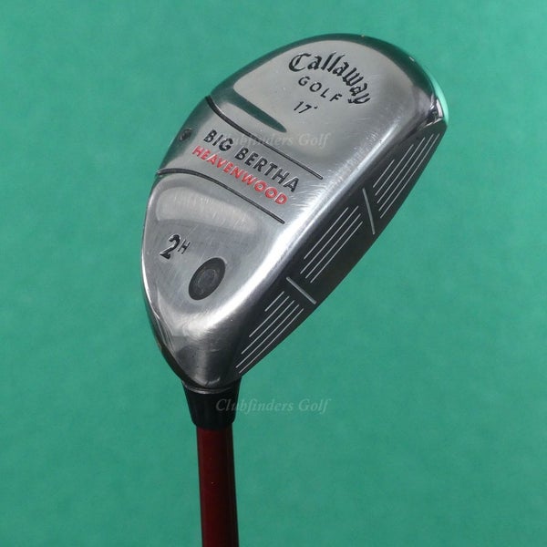 Callaway Big Bertha Heavenwood 17 Hybrid 2H Iron RCH 75w Graphite Regular w/ HC