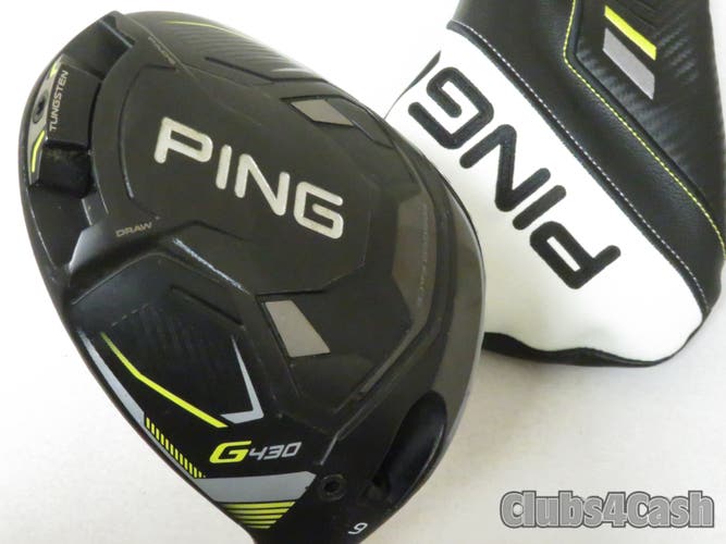 PING G430 LST Driver 9° TOUR 2.0 Chrome 65 Stiff Flex +Cover