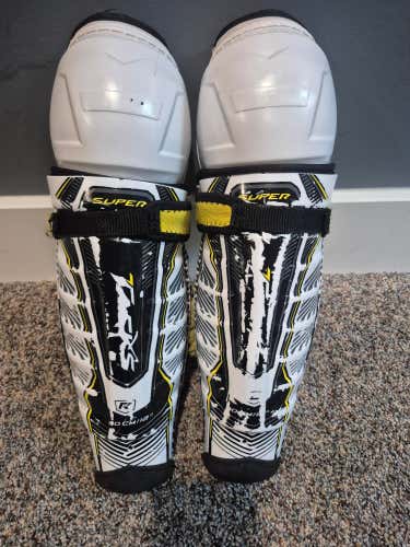 CCM Super Tacks AS1 Hockey Shin Pads 12"