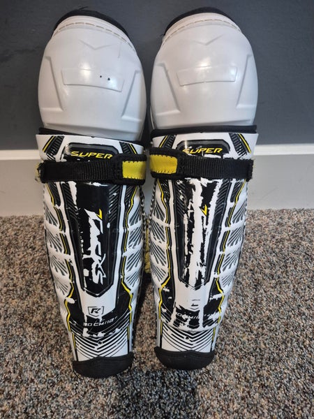 CCM Super Tacks AS1 Hockey Shin Pads 12"