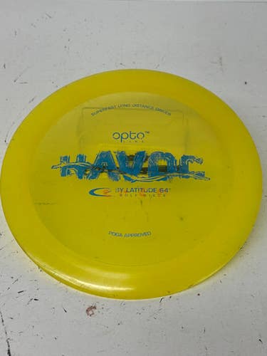 Used Latitude 64 HAVOC Disc Golf Driver Yellow 11793-S000253988