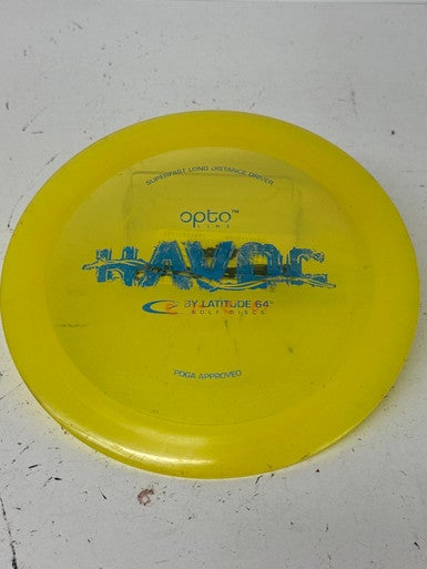 Used Latitude 64 HAVOC Disc Golf Driver Yellow 11793-S000253988
