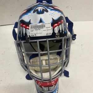 Used Itech MONSTER Inter Goalie Helmet/Mask Carolina Blue MD 11793-S000252841