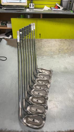 Used Ping ZING BLACK DOT Mens Iron Set RH 3I-SW 11793-S000254618