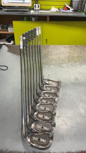Used Ping ZING BLACK DOT Mens Iron Set RH 3I-SW 11793-S000254618
