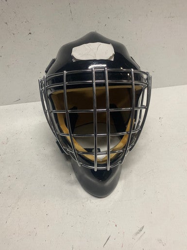 Used Black Junior Goalie Mask