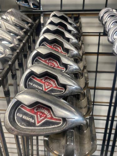 Callaway (Used) Right Handed Men's Regular Flex Steel Shaft Iron Set