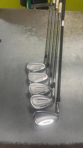 Used Mizuno MP-60 W/ MP-30PW NO 7I Mens Iron Set LH 5I-PW 11793-S000253475