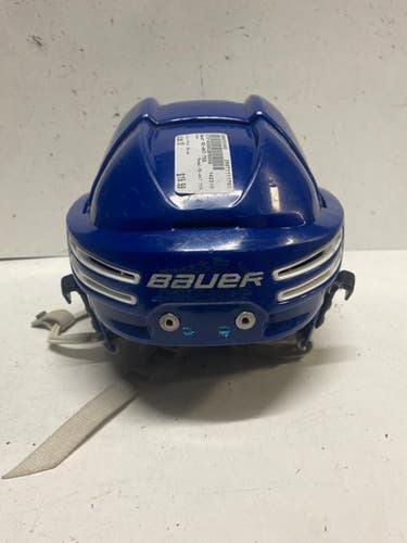 Used Bauer RE-AKT 75S Hockey Helmet Only Royal Blue SM 11793-S000252465