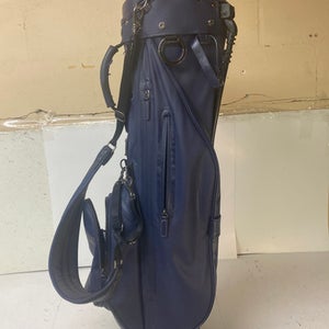 Used Titleist AVIA Mens Stand Bag Navy Blue 11793-S000256259