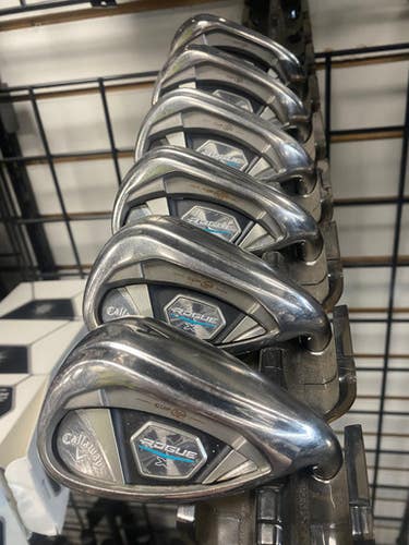 Callaway (Used) Right Handed Men's Regular Flex Steel Shaft Iron Set