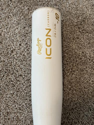 2024 RAWLINGS ICON -10 USSSA BASEBALL BAT RUT4I10 27/17