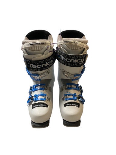 Used Tecnica IFS Womens DH Ski Boot White 255 MP - M07.5 - W08.5 11706-S000365289