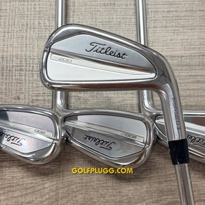 2023 Titleist T200 Iron Set 5-GW / AMT Black, Regular Flex (193)