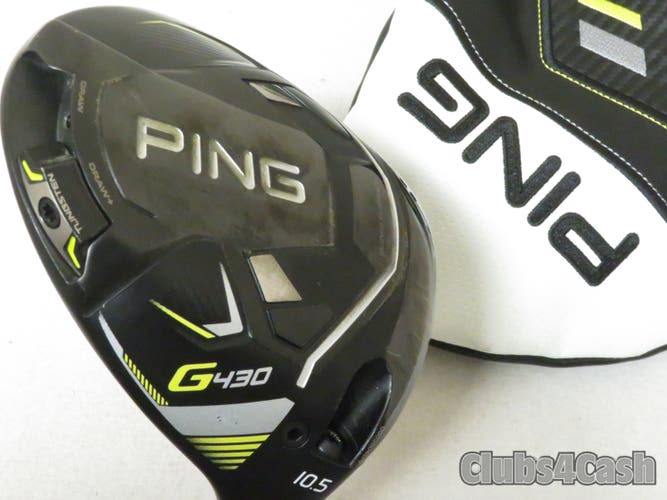 PING G430 SFT Driver 10.5 HZRDUS Smoke RDX Red 50g 6.0 Stiff Flex +Cover