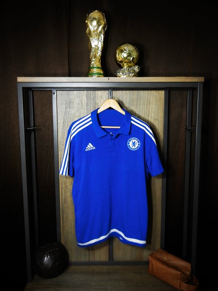 Chelsea 2015/16 adidas Polo Shirt Size XL Blue Training (MPN: S12058)
