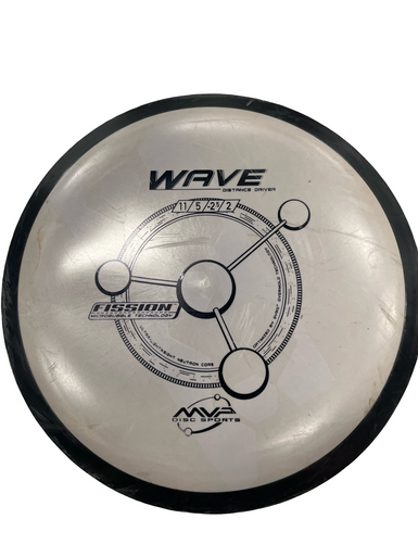Used MVP WAVE FISSION Disc Golf Driver Grey 11682-S000121738