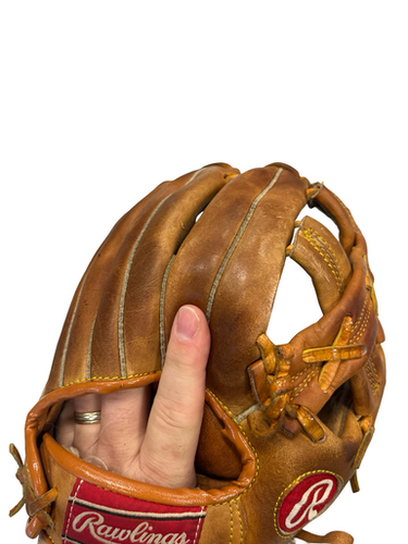 Used Rawlings OGGIE SMITH BB/SB Glove RH Throw Brown 11 1/2" 11682-S000121725