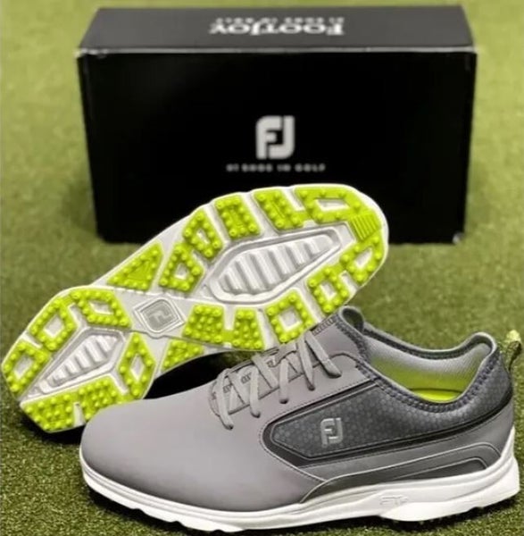 FootJoy Superlites XP Mens Golf Shoes Style 58086 Gray Size 8 Medium (D) NEW!
