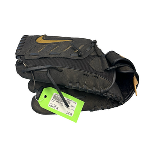 Used Nike BASEBALL GLOVE BB/SB Glove LH Throw Black 12" 11682-S000118850