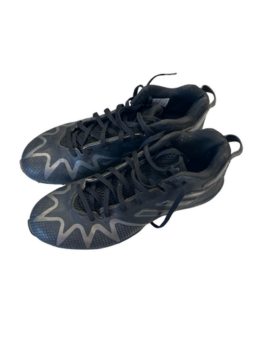 Used Adidas LAX Cleats Mens Black Senior 9 11682-S000119384