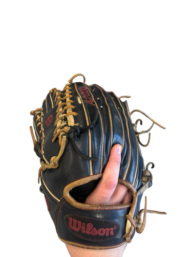 Used Wilson A2000 12.75 BB/SB Glove LH Throw Black 12 3/4" 11682-S000119116
