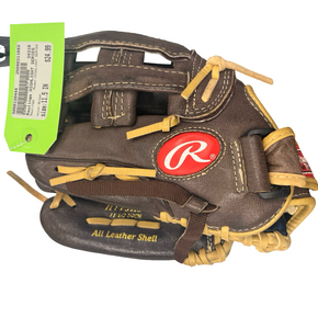 Used Rawlings HIGHLIGHT SERIES BB/SB Glove LH Throw Brown 11 1/2" 11682-S000120444