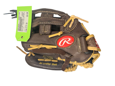 Used Rawlings HIGHLIGHT SERIES BB/SB Glove LH Throw Brown 11 1/2" 11682-S000120444